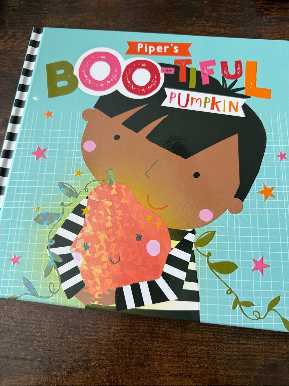 Piper's Bootiful Pumpkin Kids Book - NWT